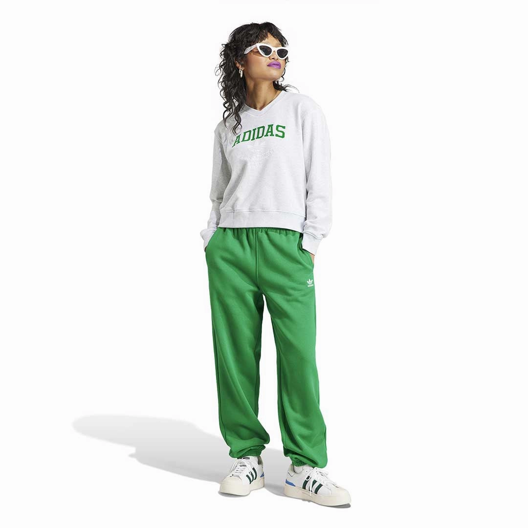 adidas - Women's Essentials Fleece Jogger (IJ7803) Barrel Waist