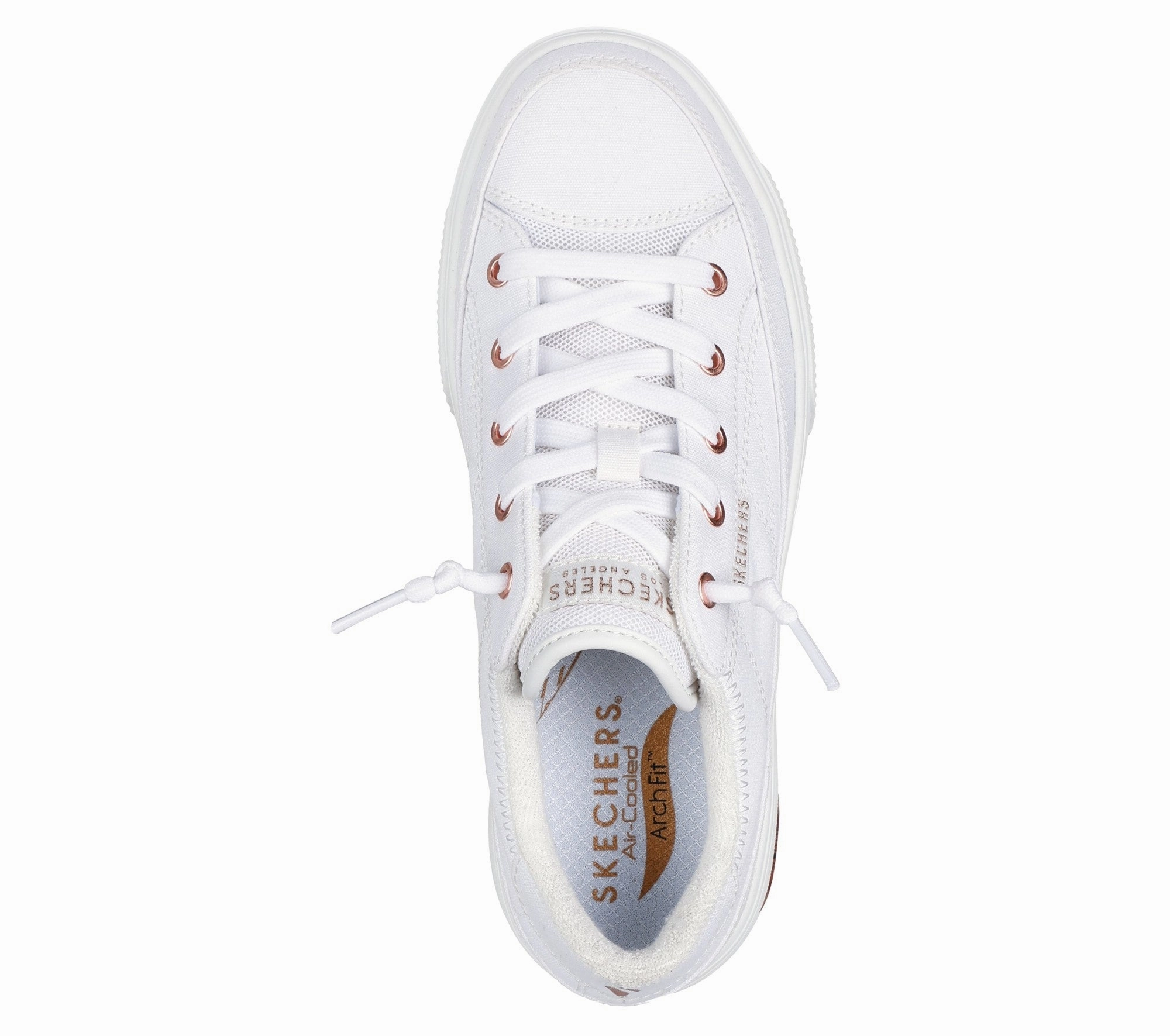 Skecher Arch Fit Arcade Sneaker | WHITE | 177190 C1 Recycled Material Design Foot Motion