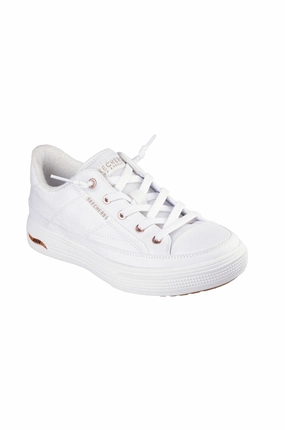 Skecher Arch Fit Arcade Sneaker | WHITE | 177190 C1 Long   Lasting Quality Reactive Cushioning