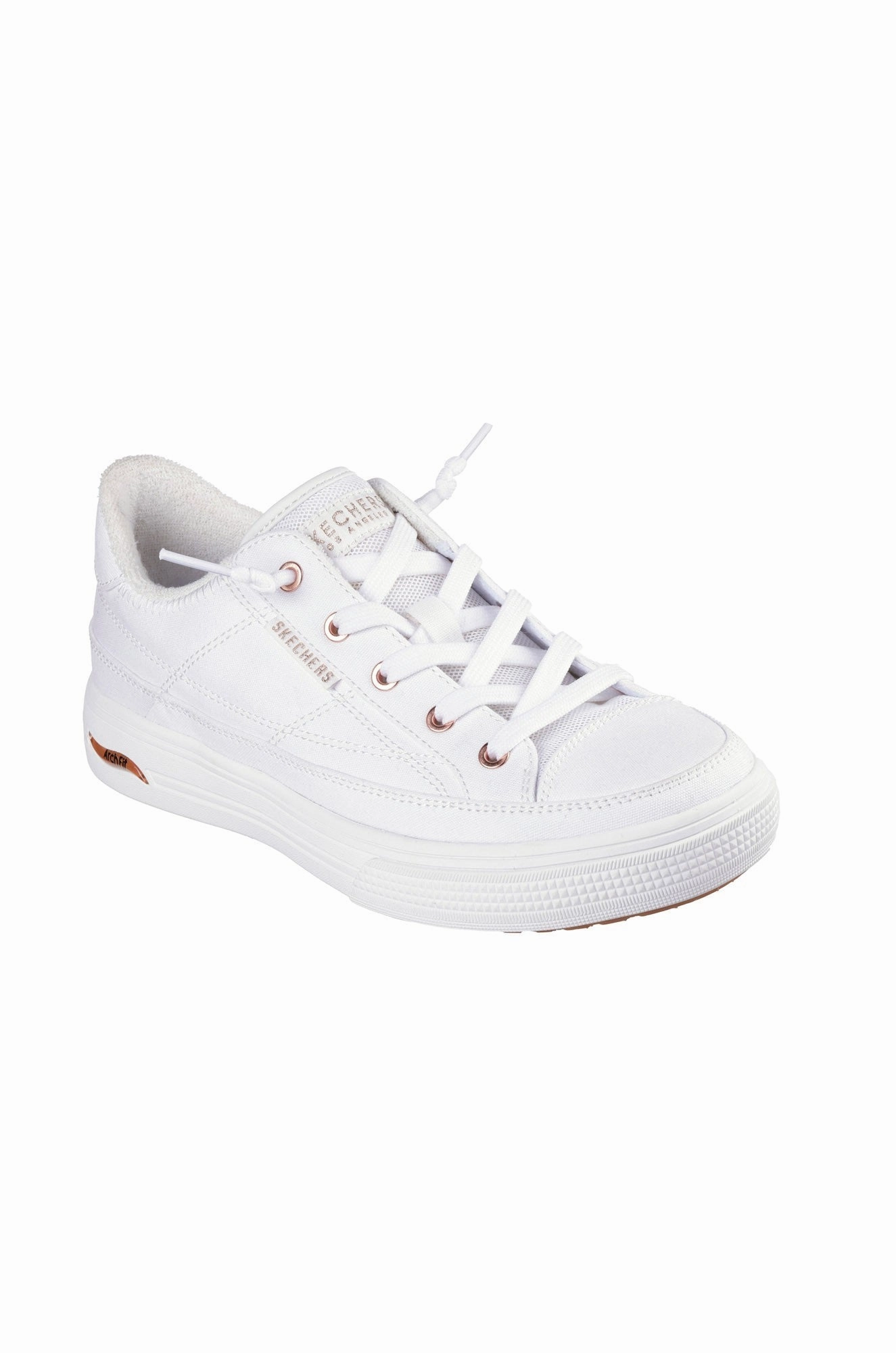 Skecher Arch Fit Arcade Sneaker | WHITE | 177190 C1 Long   Lasting Quality Reactive Cushioning