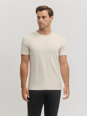 Light Beige Tech Stretch T-Shirt Seamless construction