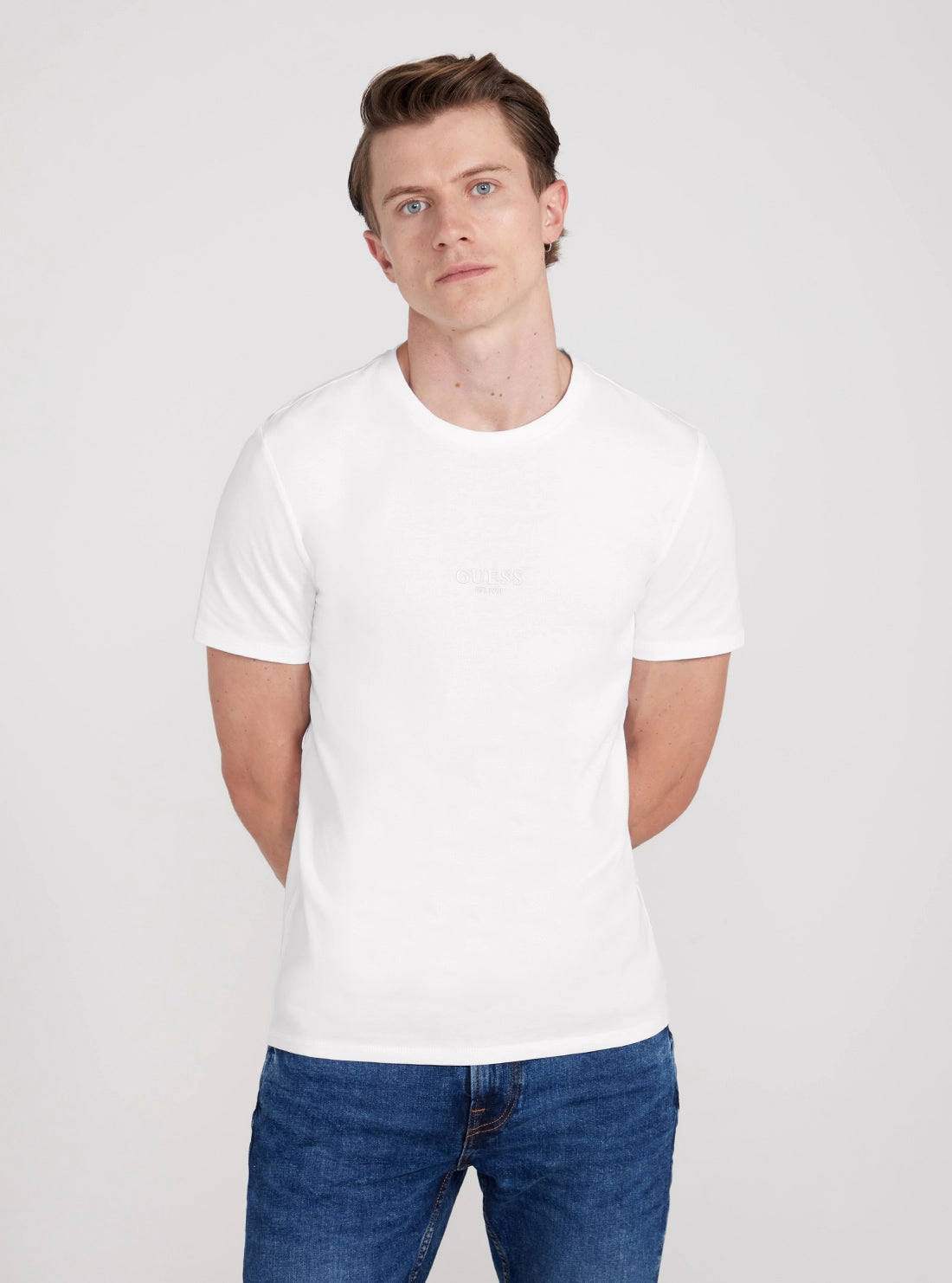 Eco White Logo Aidy T-Shirt TaglessCollars