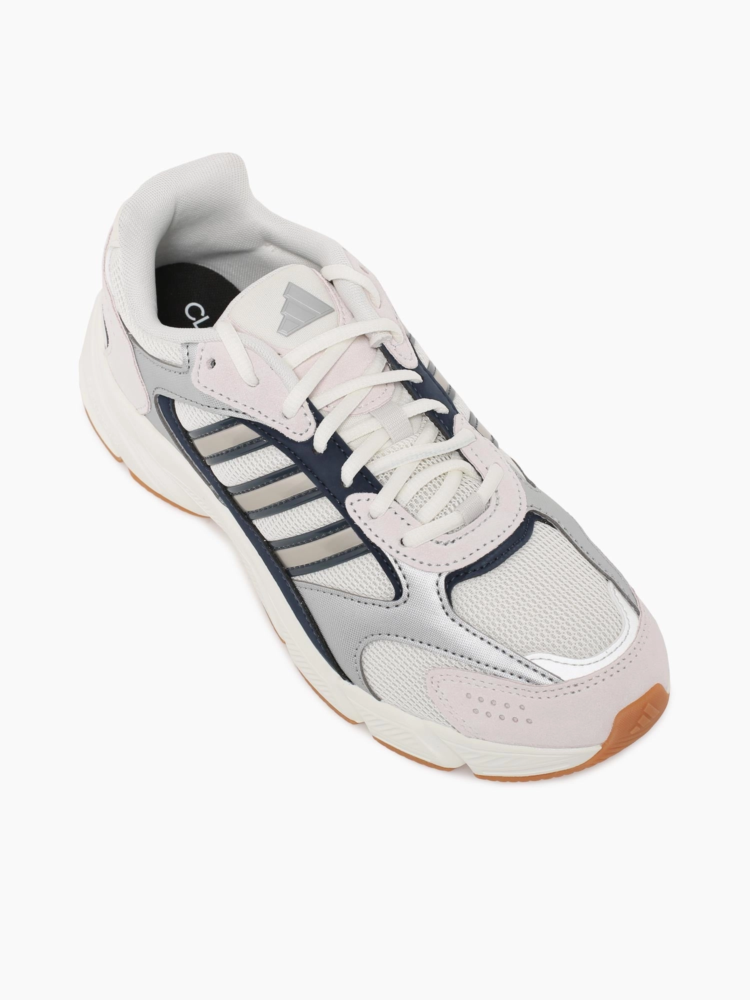 Crazychaos 2000 White Silver Moisture Wicking Sockliner Retro Styling