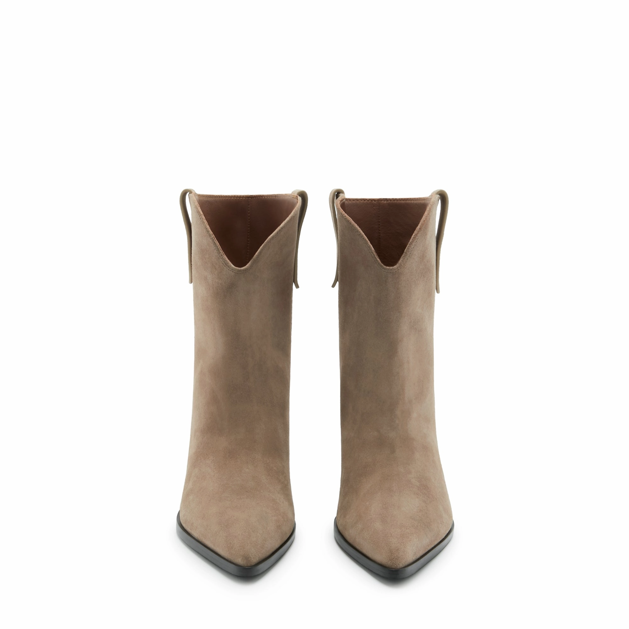 Vend?me Louane taupe suede boots Durable Shell Windy Weather Water resistant upper