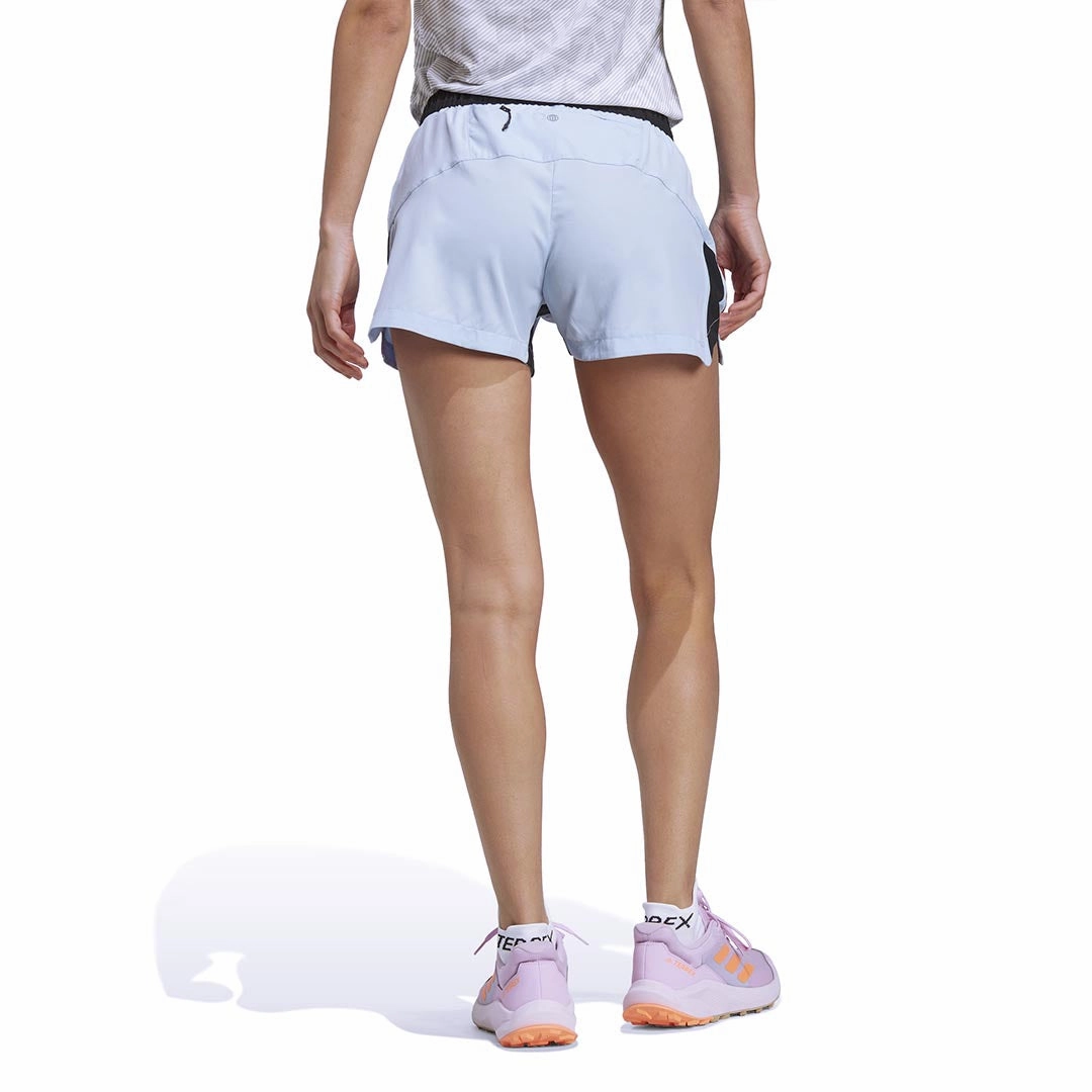 adidas - Women's Terrex Trail 3 Inch Trail Running Shorts (HS9555-3IN) Work Ready Core Fit Design