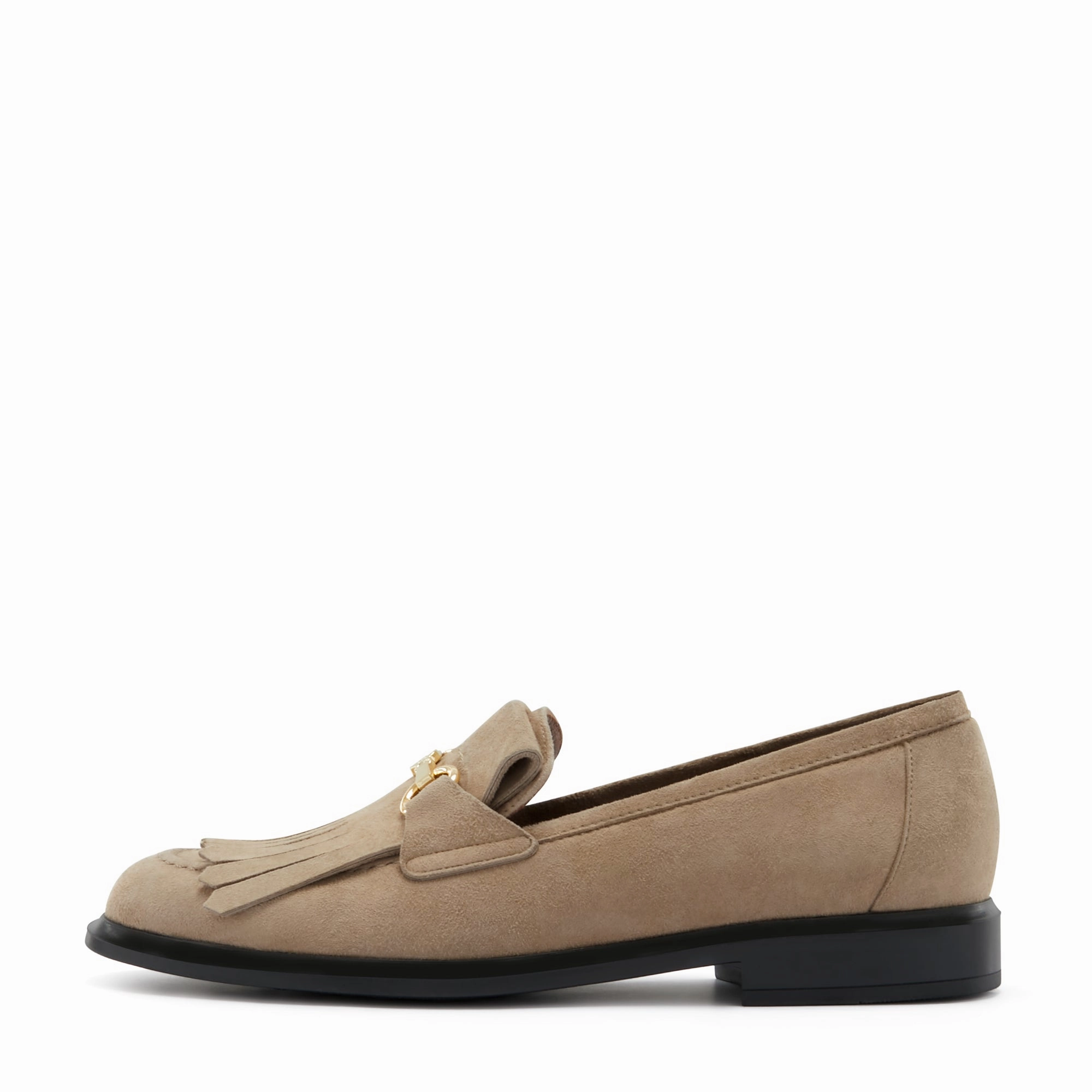 Quality craftsmanship Vend?me Lave taupe suede loafers