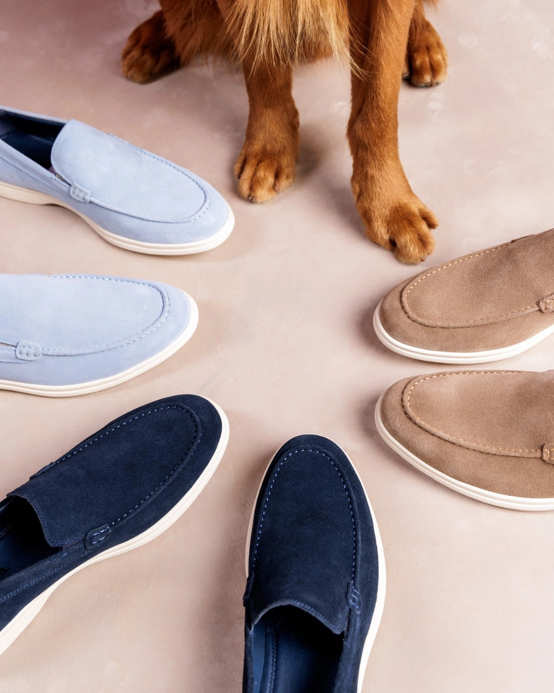 Flexible Shank City Shade Viserys Lt Blue Suede