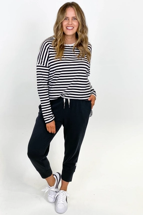 Elm Fundamental Brunch Pants Black Squat Proof Dance Practice Perfect Fit Wear