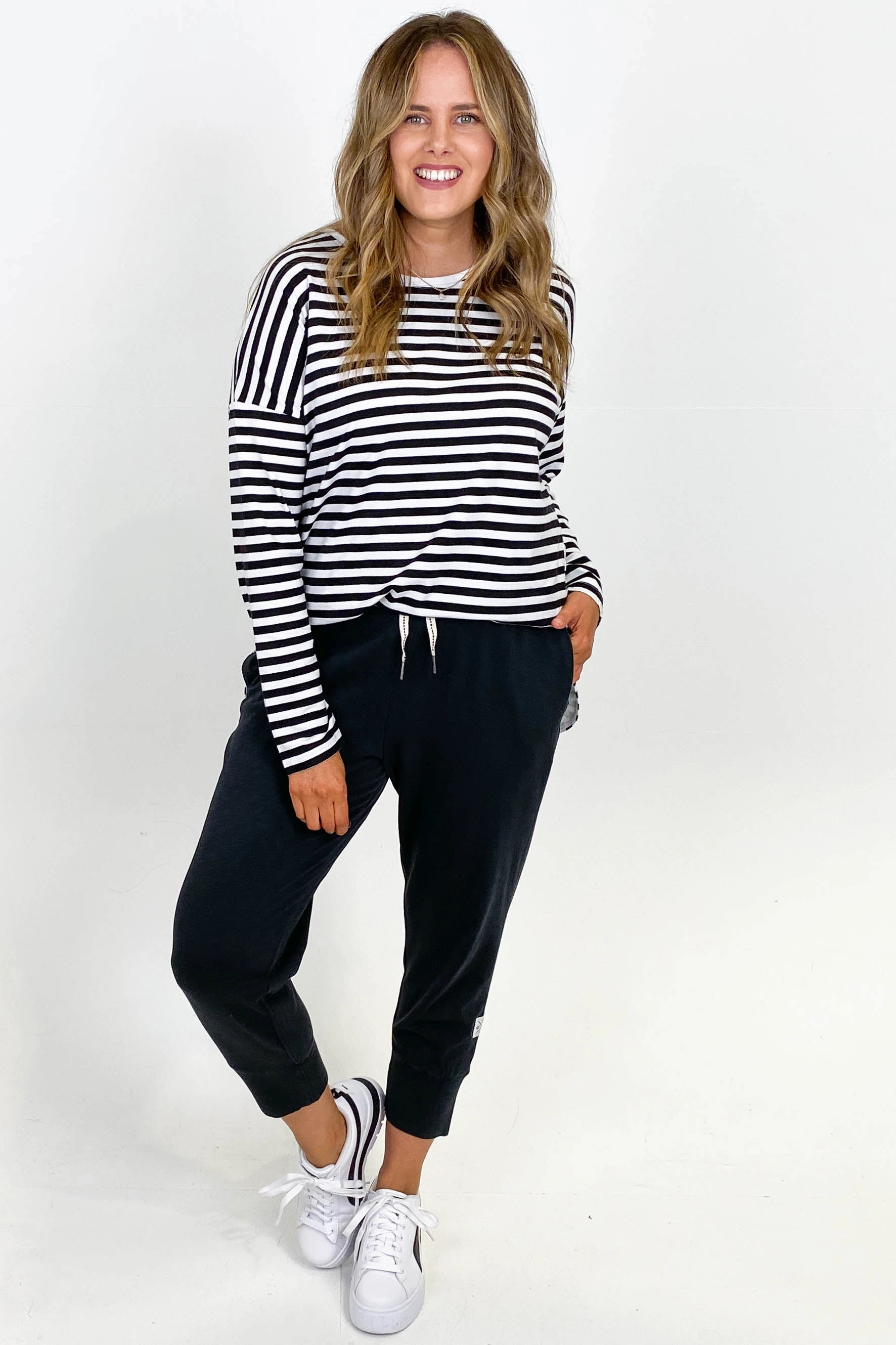 Elm Fundamental Brunch Pants Black Squat Proof Dance Practice Perfect Fit Wear