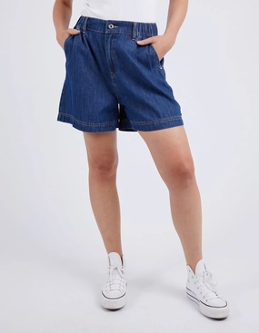 adventure apparel Elm Matilda Denim Short Dark Blue