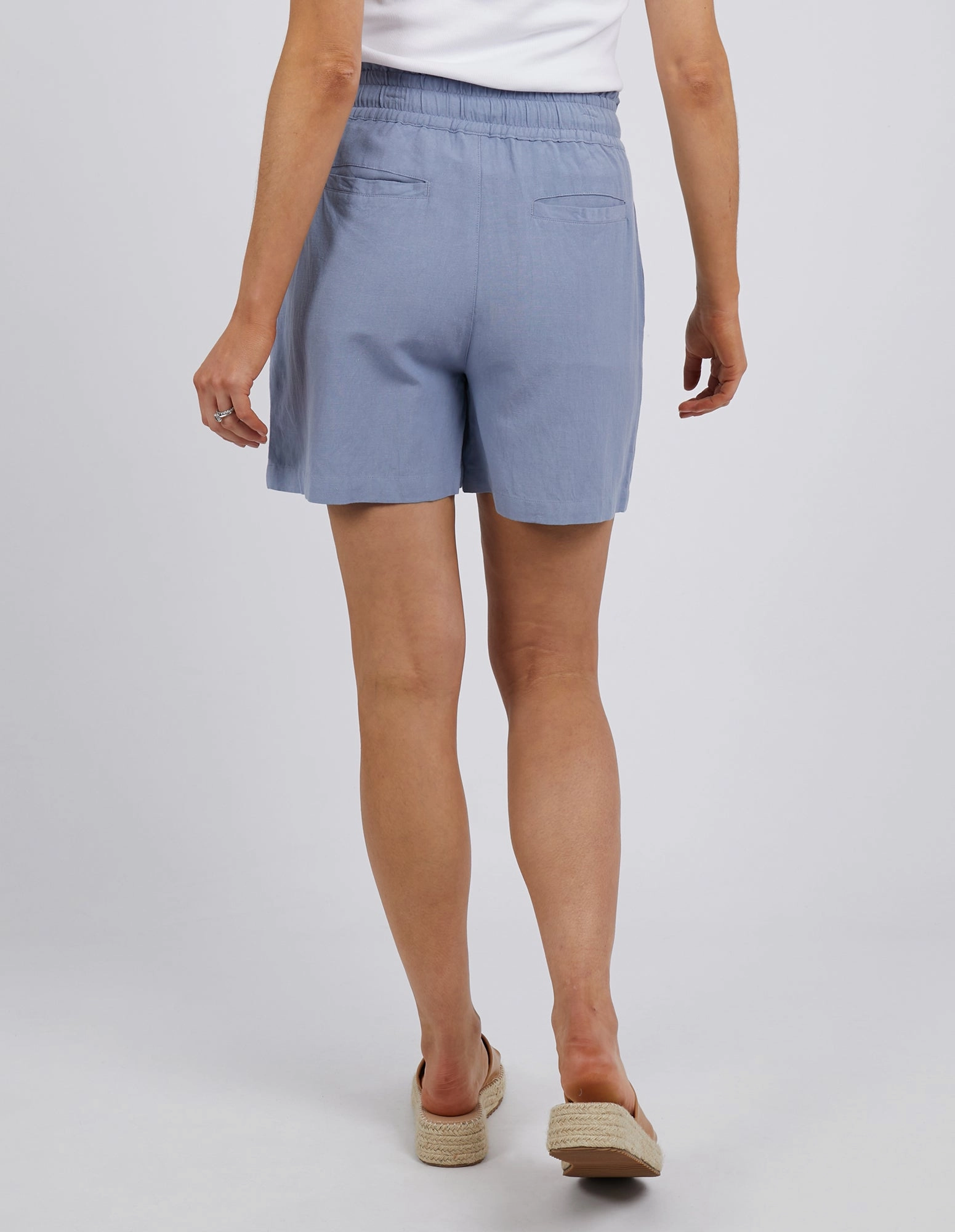 Quick Layering Crisp Look Elm Sadie Shorts Ocean Blue