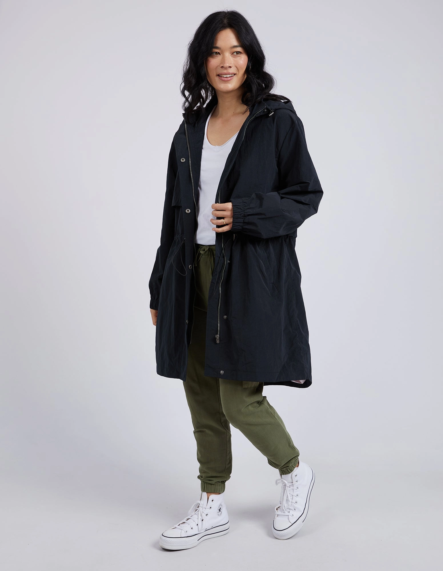 Elm Shanee Parker Jacket Black Chill Look NoiseFreeMaterial