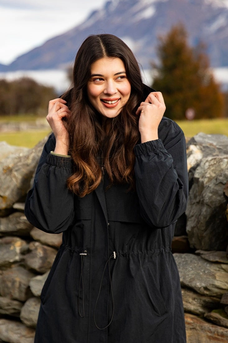 Structured Casual Fit Elm Shanee Parker Jacket Black