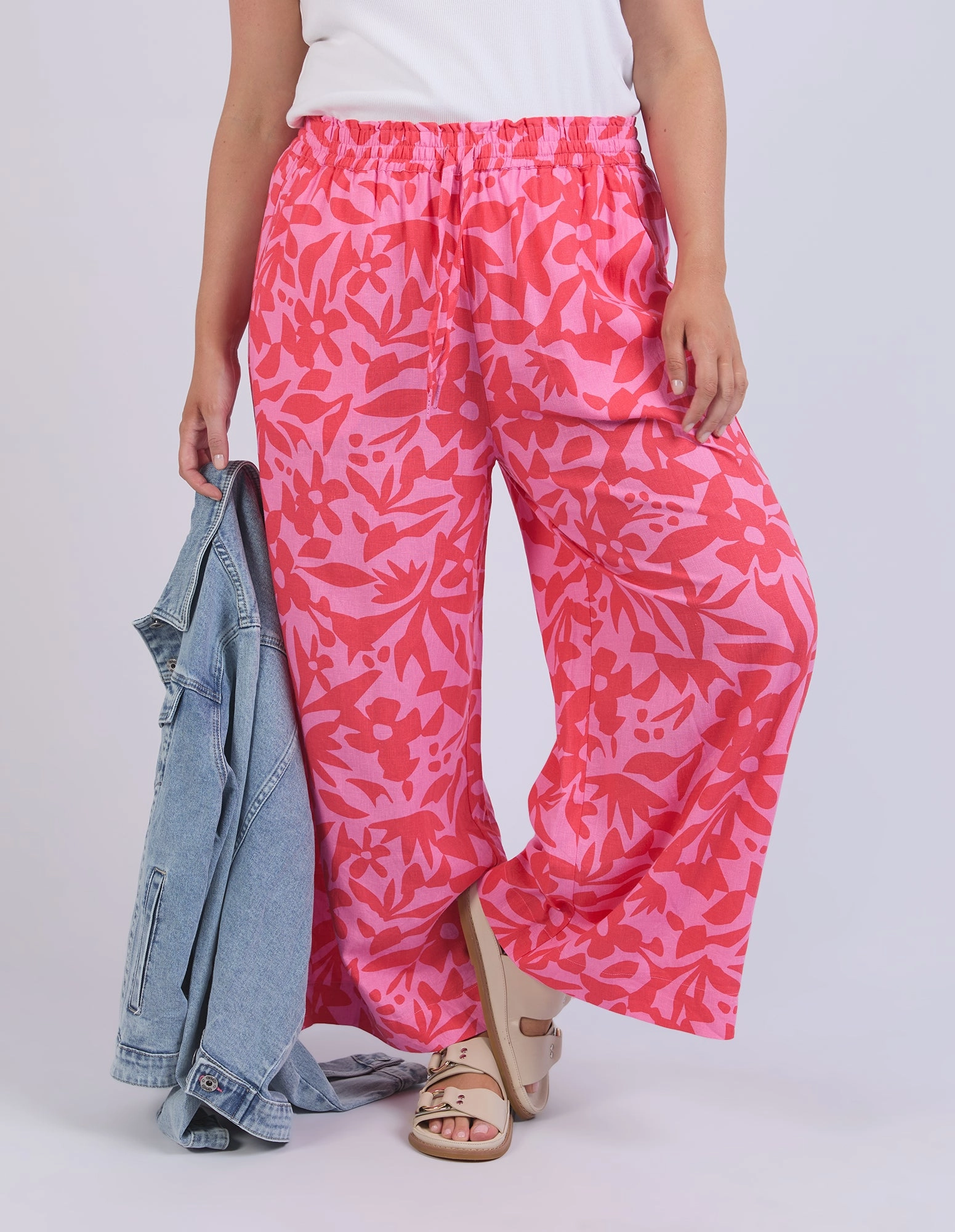 Elm Sunset Hour Pant Sunset Hour Print Morning Stretch Soft Touch