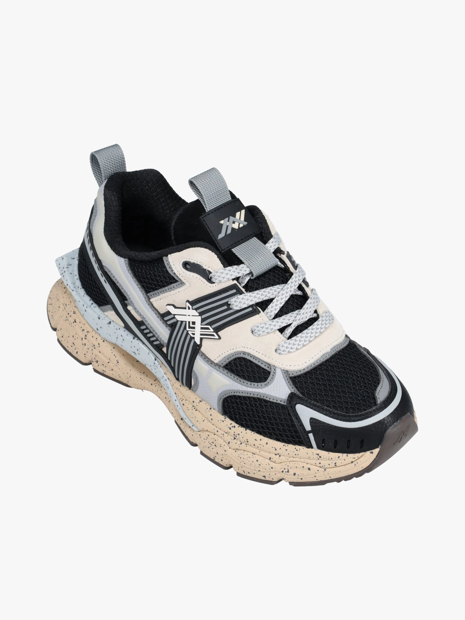 Trend-setting sole Retro-inspired performance Enforce Beige Grey Black