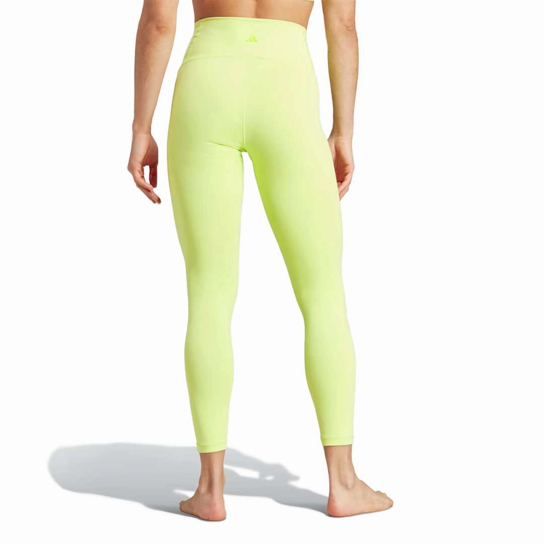 Hidden pockets Athletic Flex Wear adidas - Women's Yoga Studio Luxe 7/8 Leggings (HY2806)