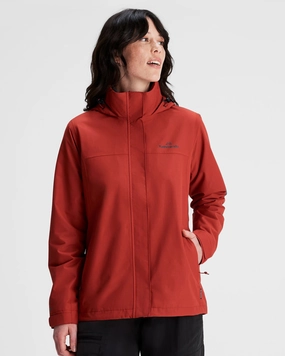 Lightweight Fabric Women's Andulo 2-layer Rain Jacket - Spicy Chilli Pepper