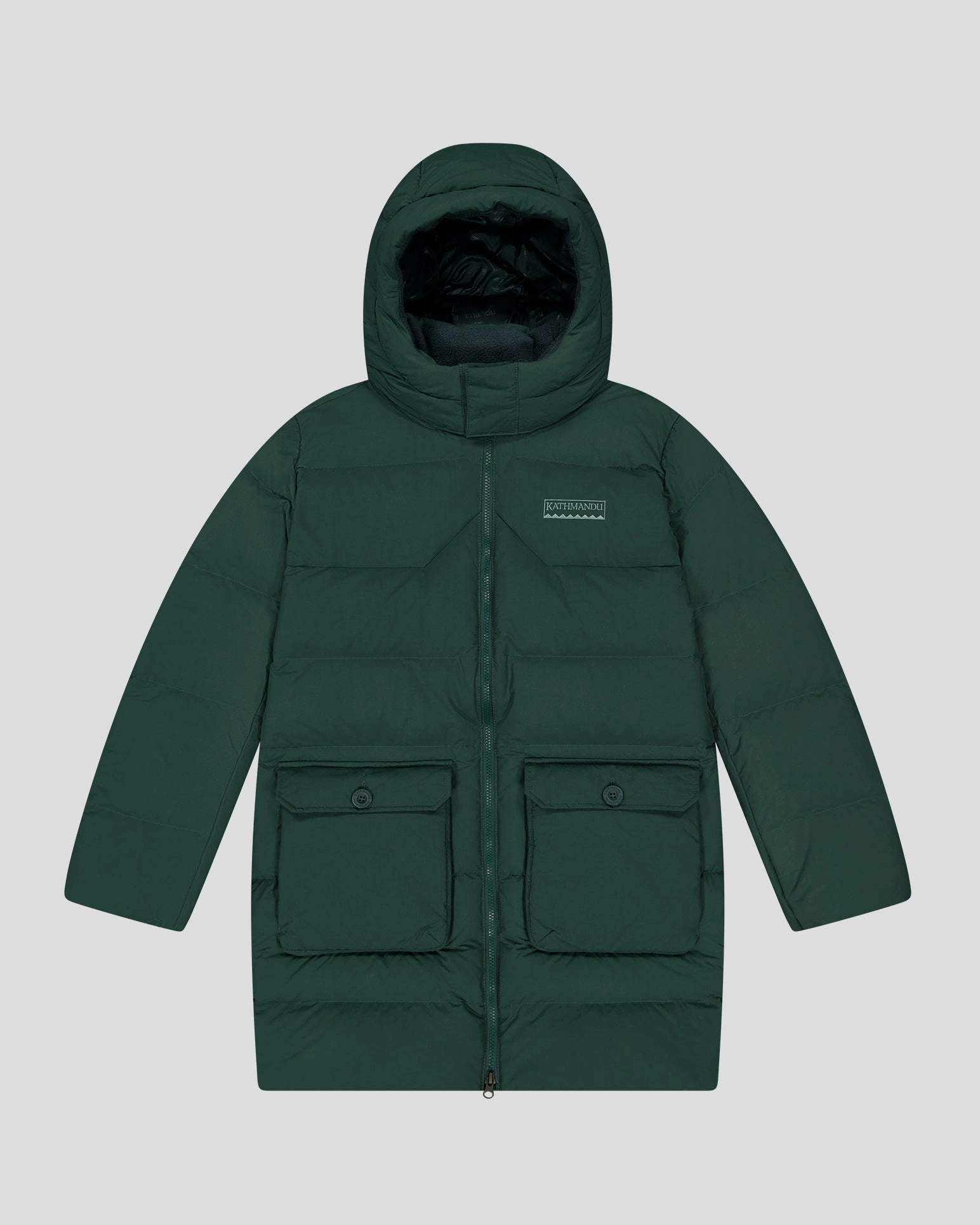 Women's Epiq Down Heritage Parka Jacket - Deep Forest stain resistant coating Shrink Resistant Treatment