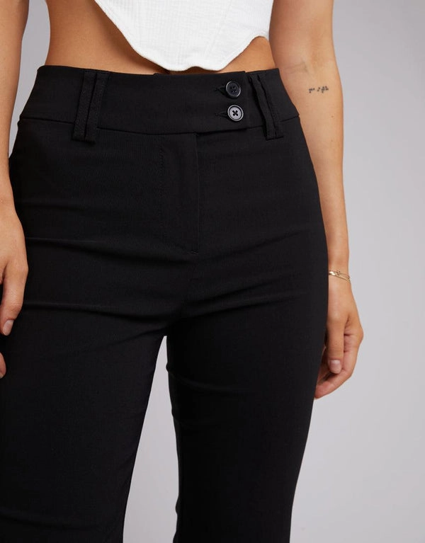 Feminine Fit Comfy Style Jorge Mia Pant Black