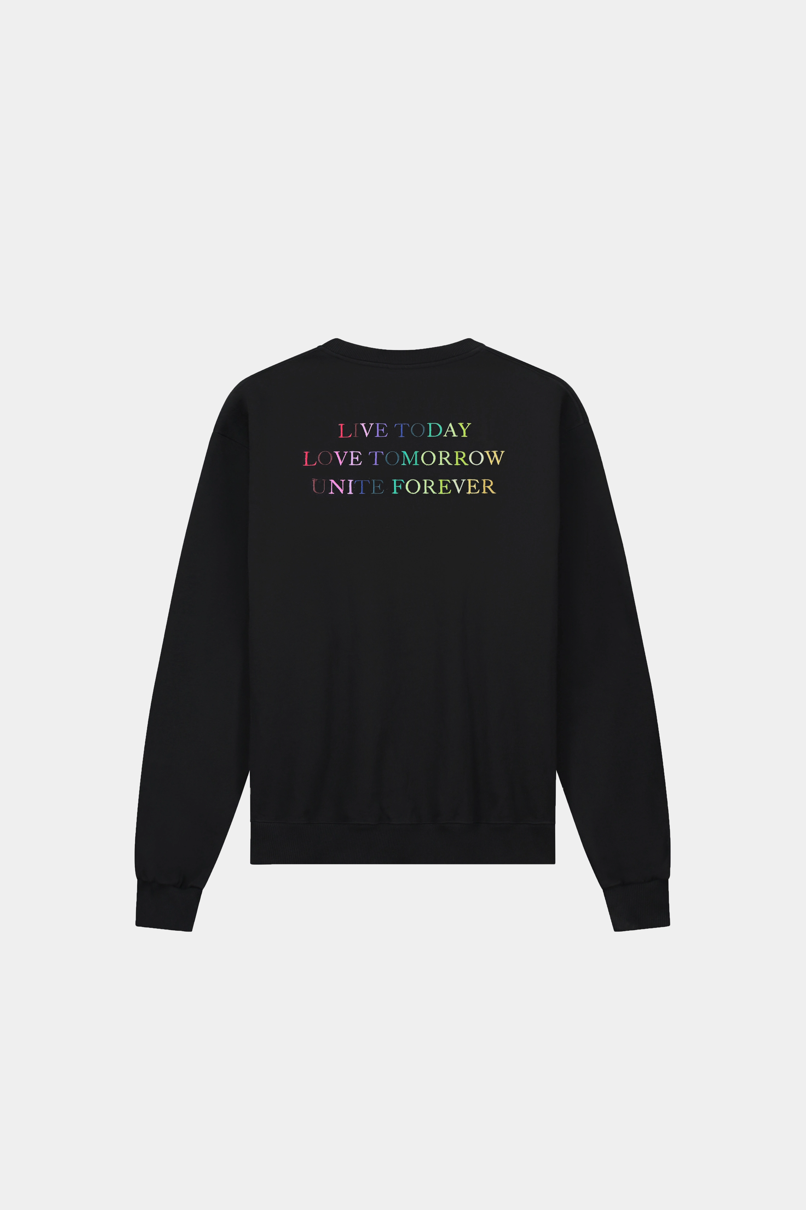 LIVE TODAY SWEATSHIRT simple design Basic Layering