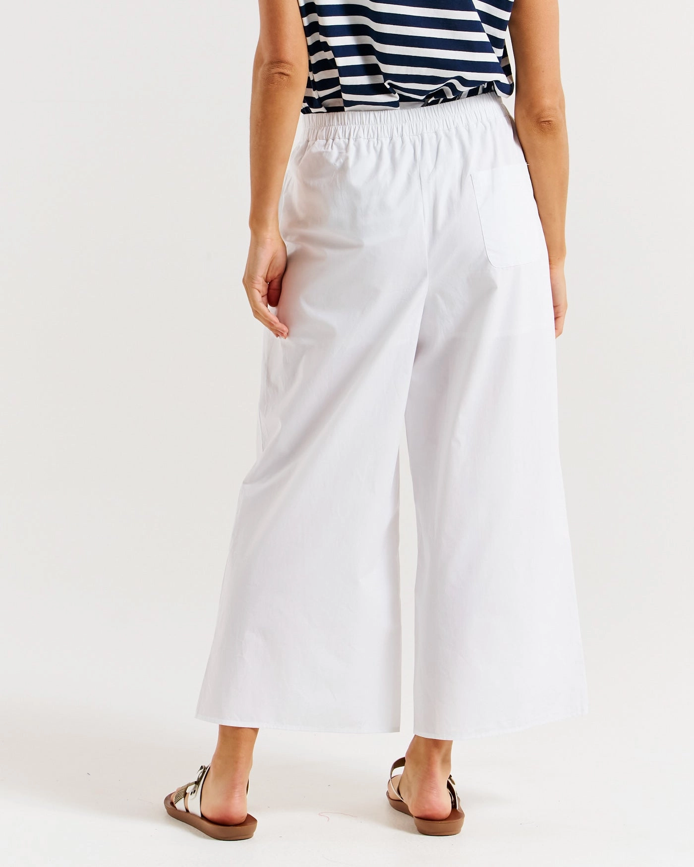 Lounge Comfort Layered Panel Design Betty Basics Lulu Pant White