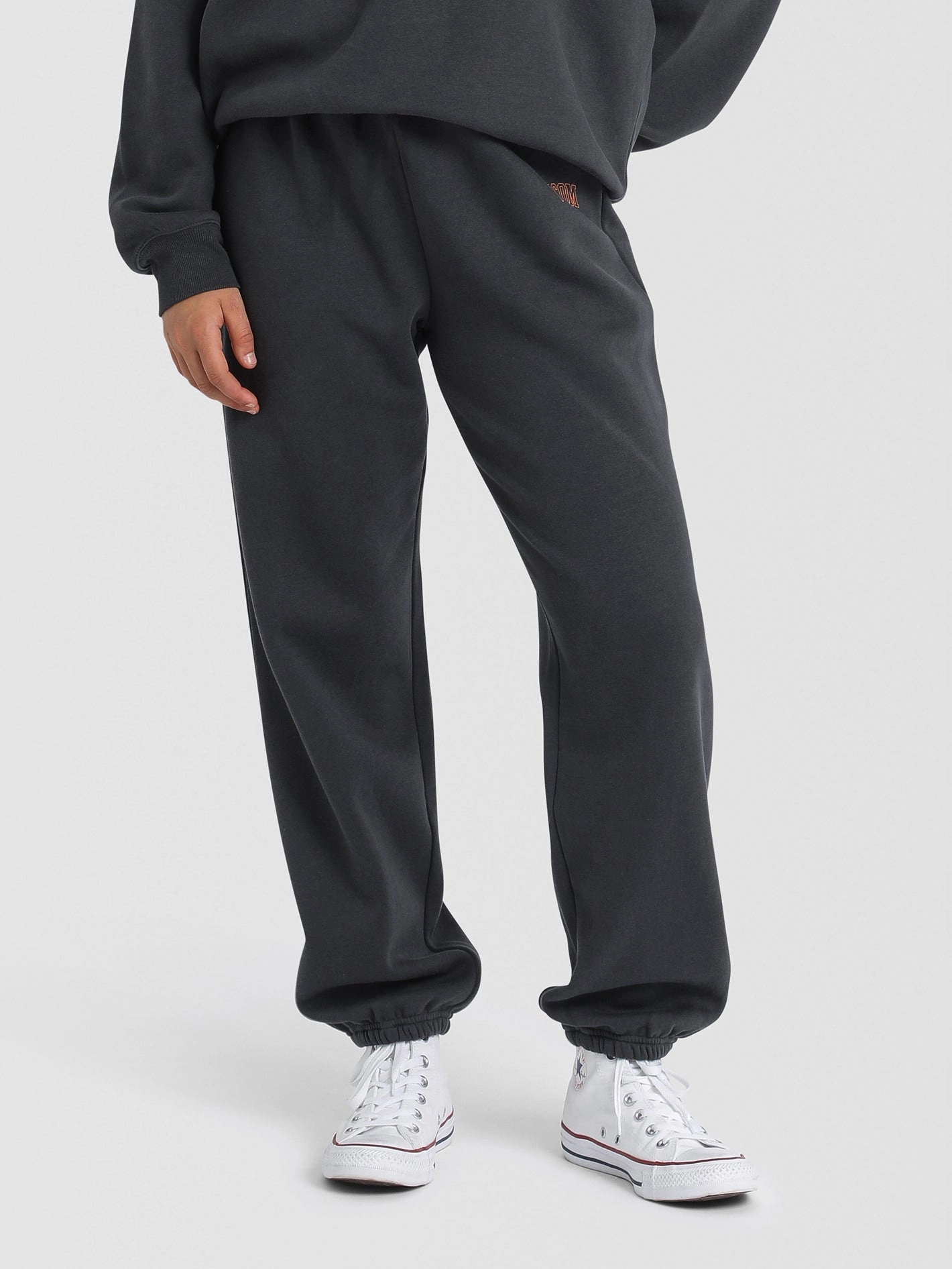 Volcom Get More Trackie Black Active Lifestyle Morning Jog