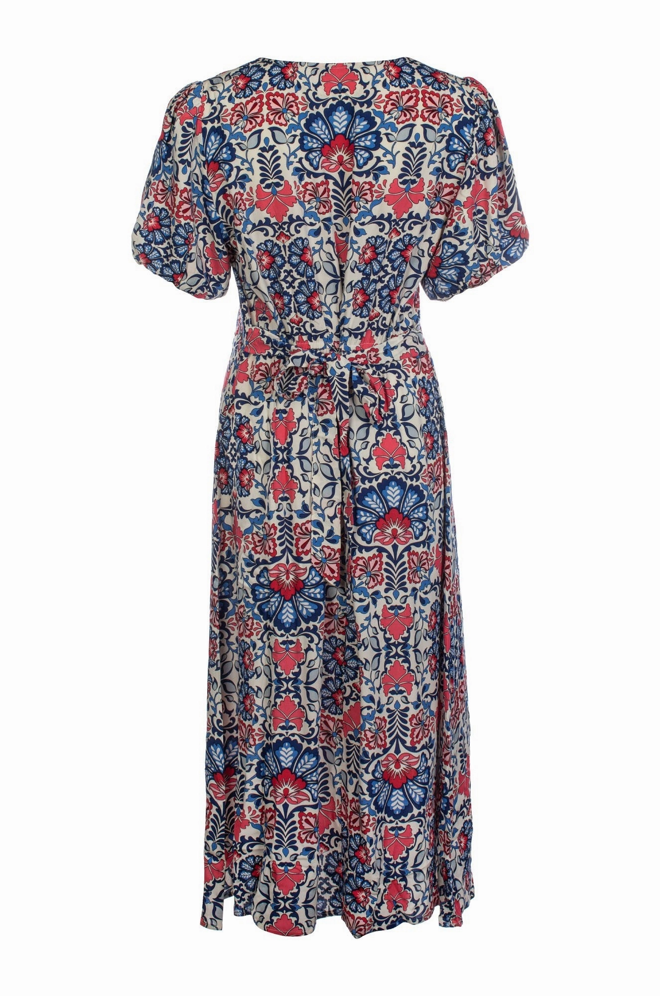 Maxi Dress | Blue Coral Vine | 3326C1 Evening Glow Flowy summer gown