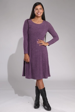 Comfy Fit Wear EcoFriendlyDye Dress | Amethyst | 7962B1