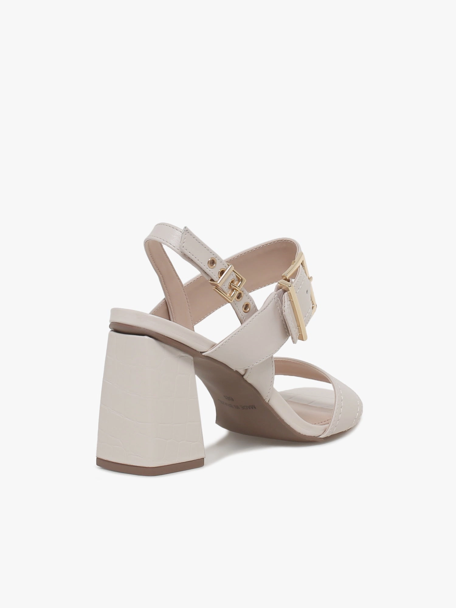 Eunice New Blanc Napa Pink Stiletto Heels