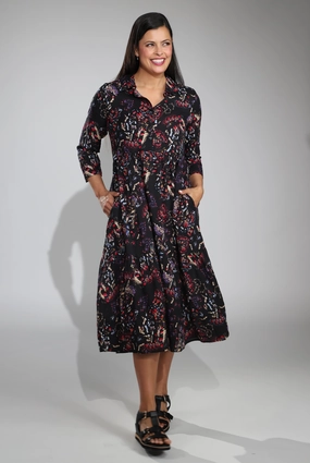 Must Have Dress | MULTI BUTTERFLY | 6543C1