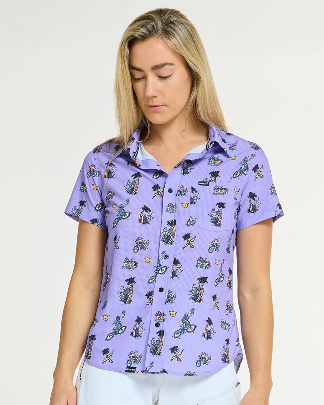 Womens Tech Party Shirt | Rippin & Sippin Functional Fashion