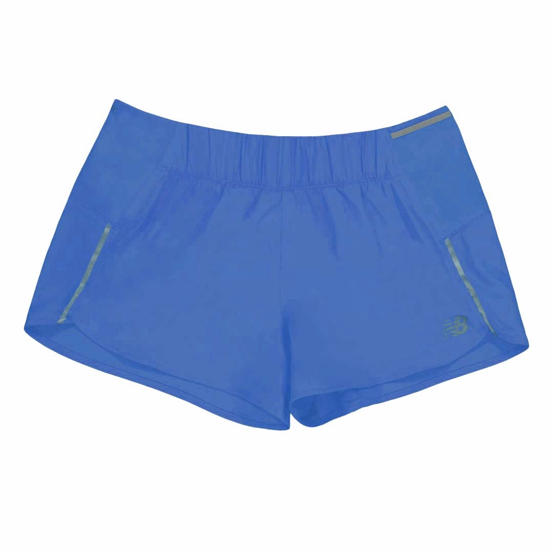 WrinkleResistantMaterial Everyday Ease New Balance - Women's Impact Run 3" Shorts (WS21267 MIB)