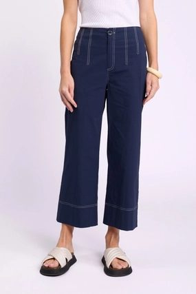 Marco Polo - YTMS58243 3/4 Wide Leg Pant Layer Fit Cozy Fit