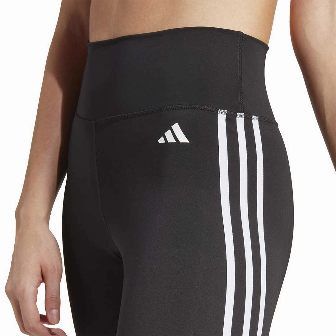 adidas - Women's Train Essentials 3 Stripes High Waisted 7/8 Leggings (HT5438) Comfortable Fit Look Adjustable Belt Loops