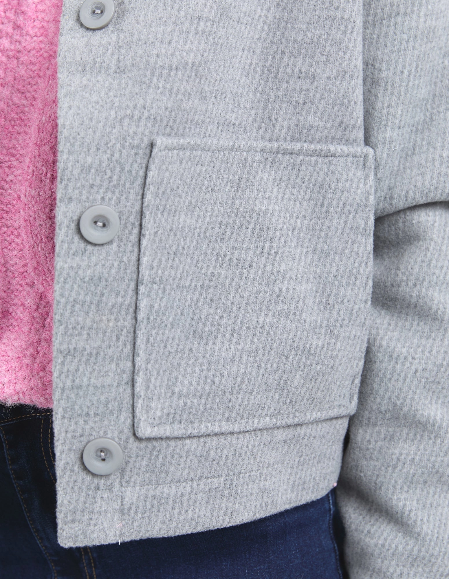 Holiday Trip Elm Beck Jacket Grey Marle