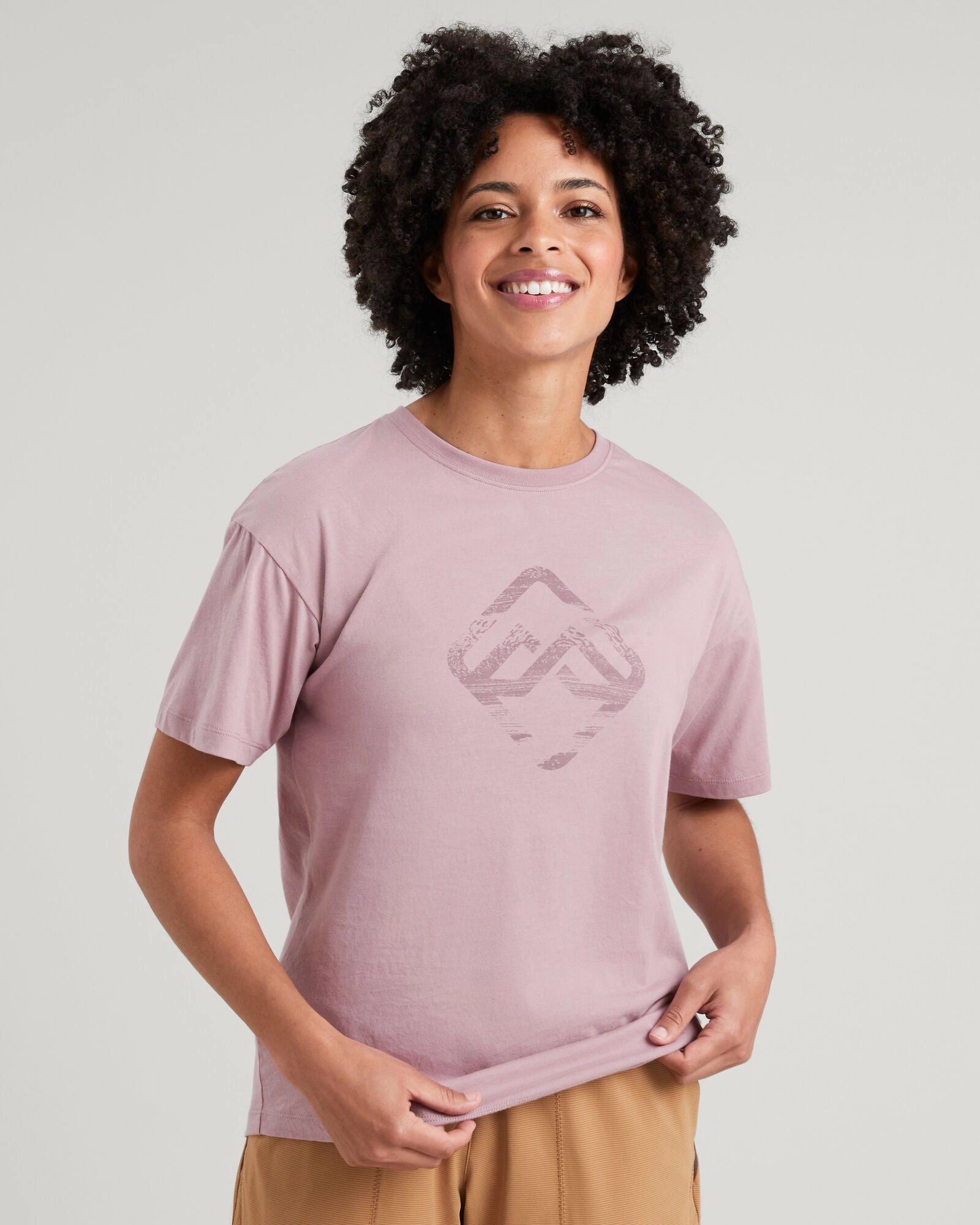 Geo Glitch Icon Women's T-shirt - Thistle AntiStatic Treatment