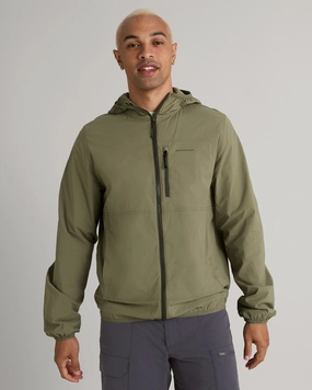 StretchableMaterial Men's EVRY-Where Stretch Windbreaker - Beech