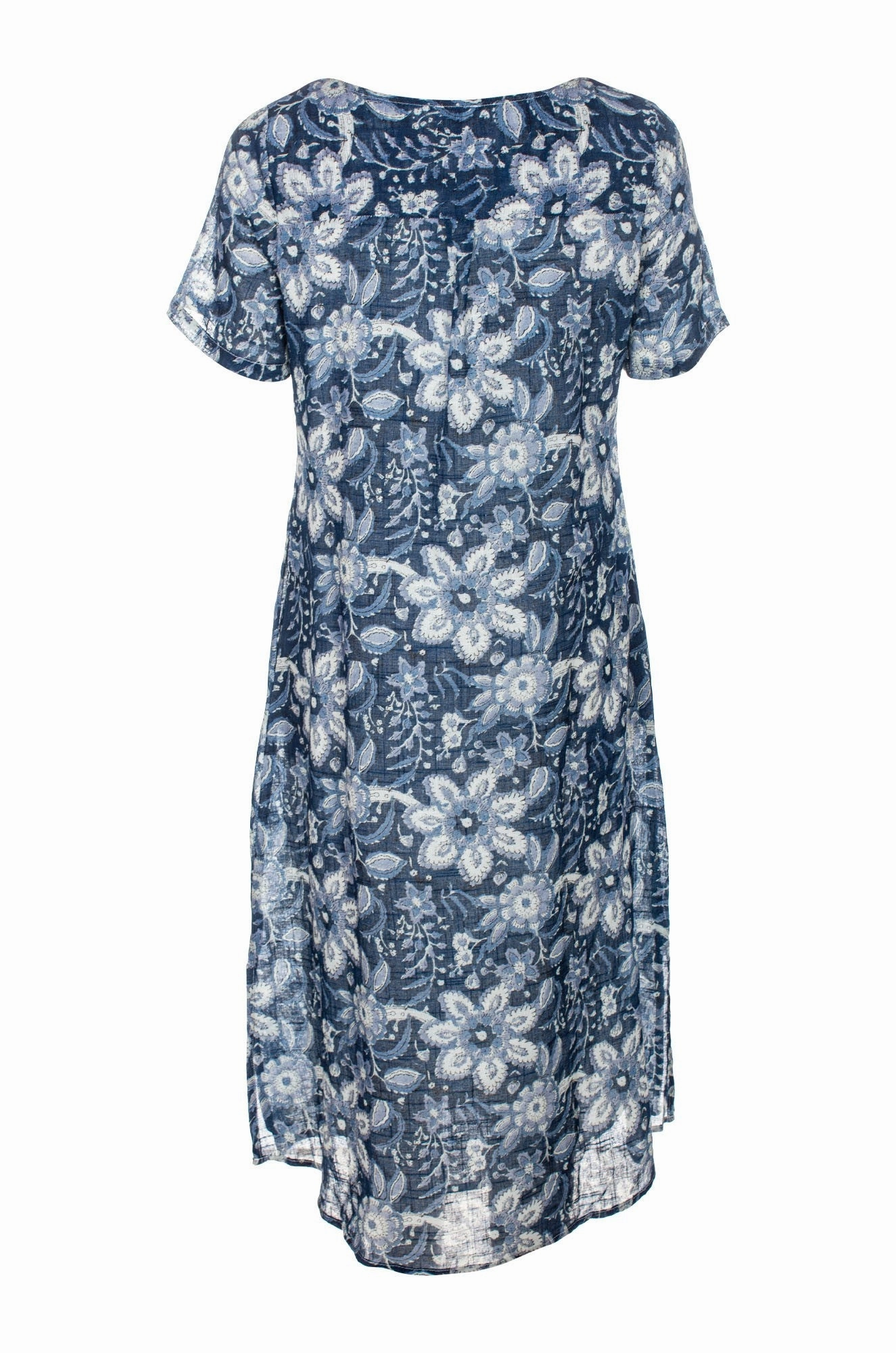 Natural Aesthetic Floral Summer Dress | Blue Sky Garden | 6274C1