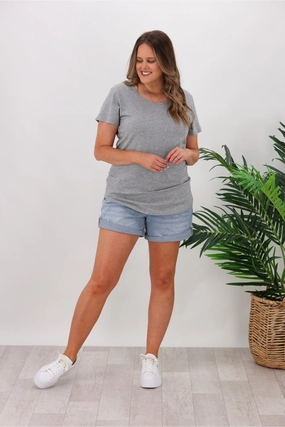 AS Colour Mali Tee Grey Marle EcoFriendlyDyes