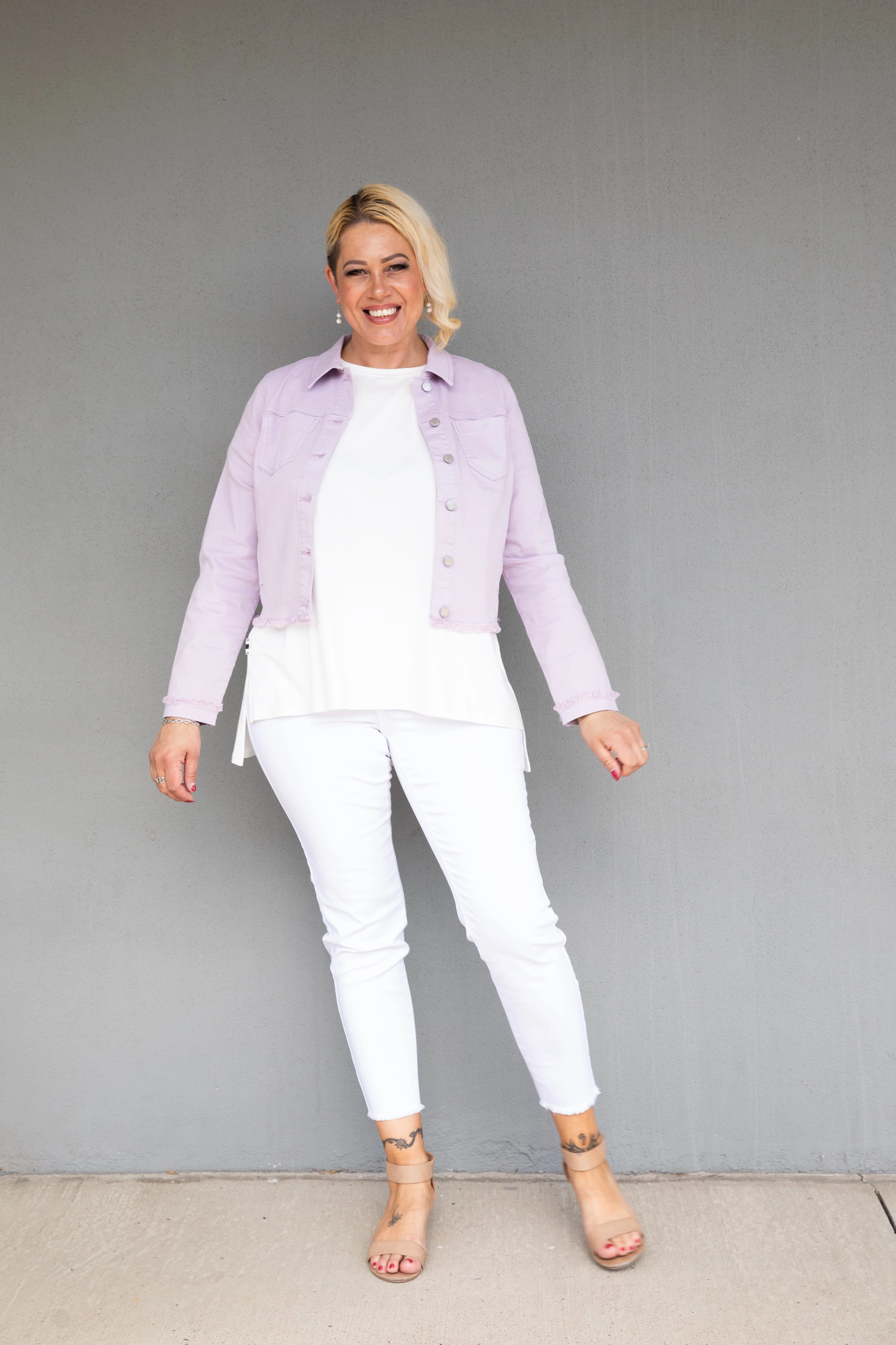 French Dressing Jeans - 2232511 Olivia Pencil Ankle Jean Layer Ready Breathable Lining