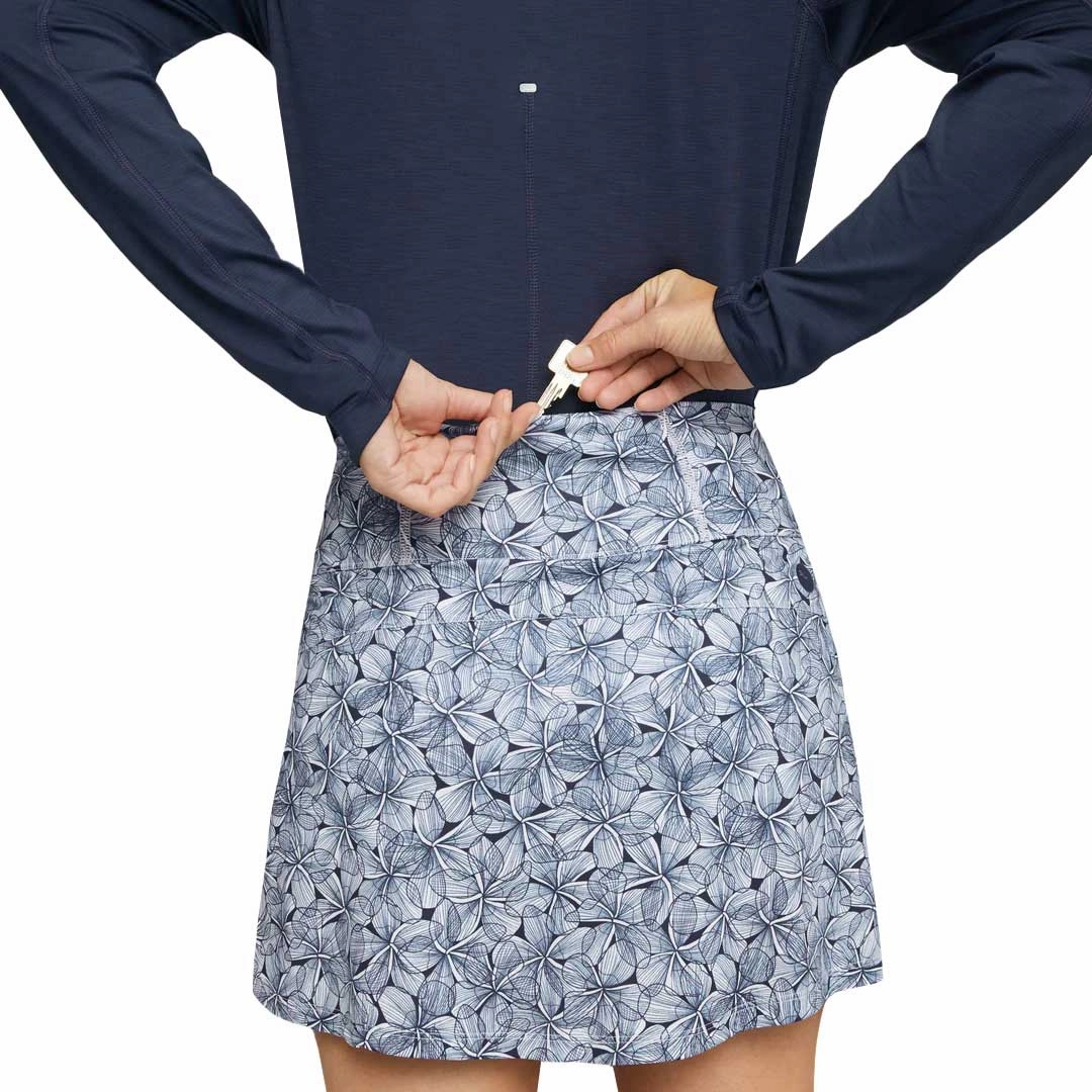 Puma - Women's PWRMESH Plumeria Skirt (622978 01) Comfort Waist