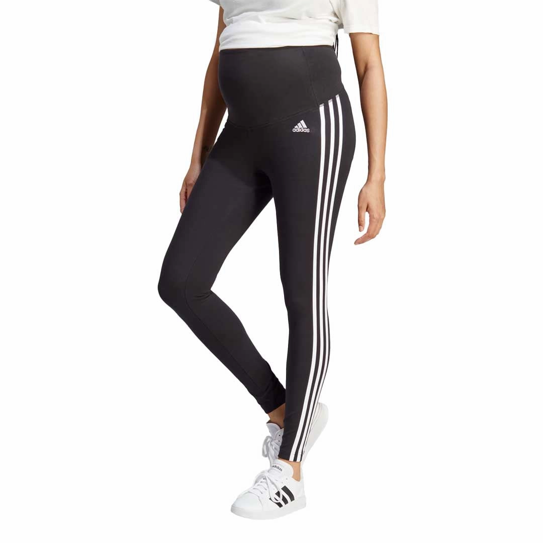 adidas - Women's Leggings (Maternity) (HU0258) Trendy Waist Lightweight Flex
