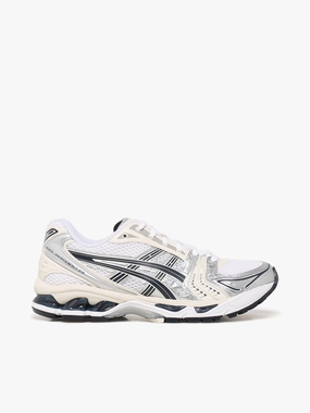 Gelkayano 14 White Midnight Responsive sole Adaptive Look