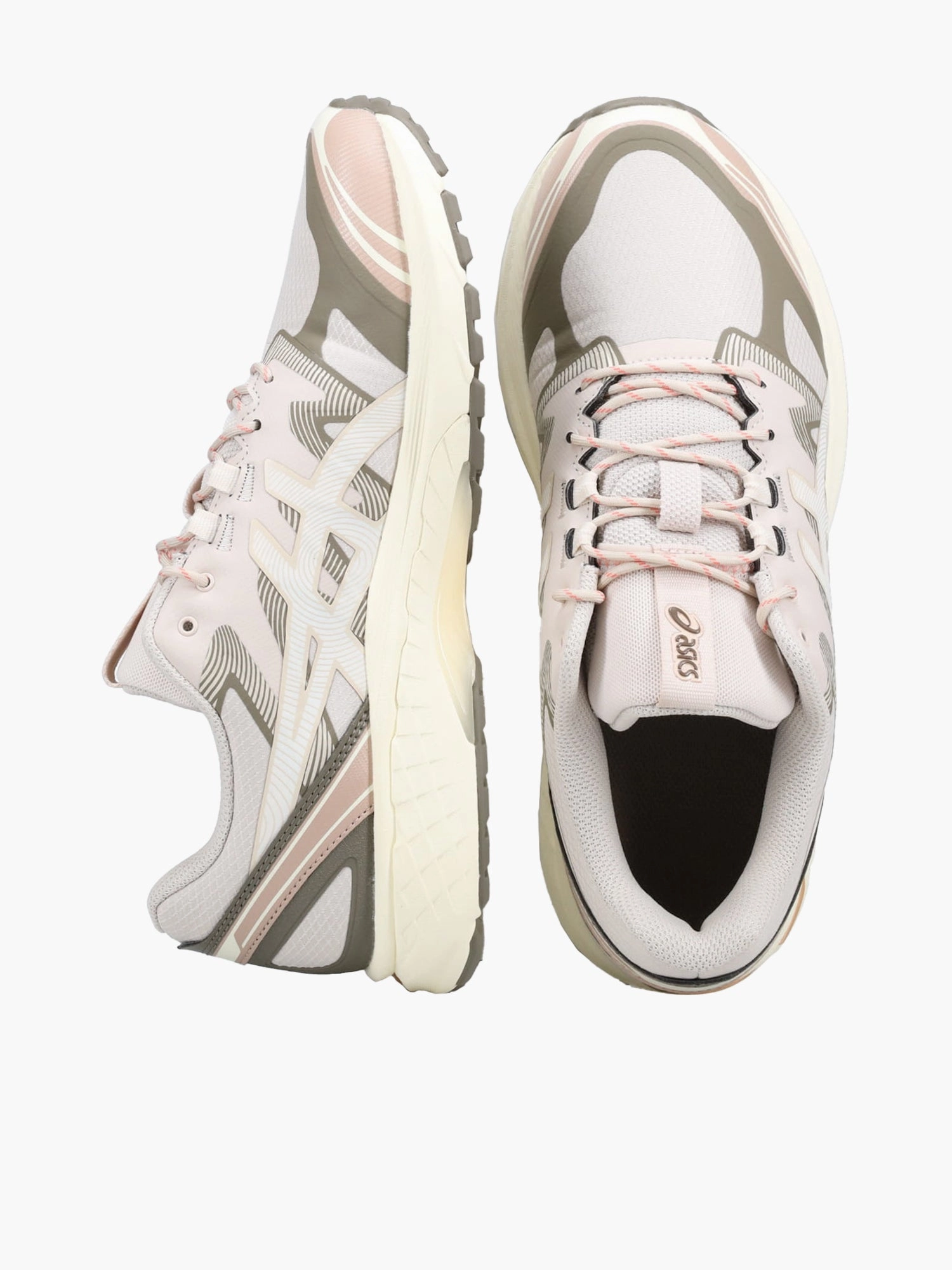 Breathable Zones Gelterrain Beige Cream leather