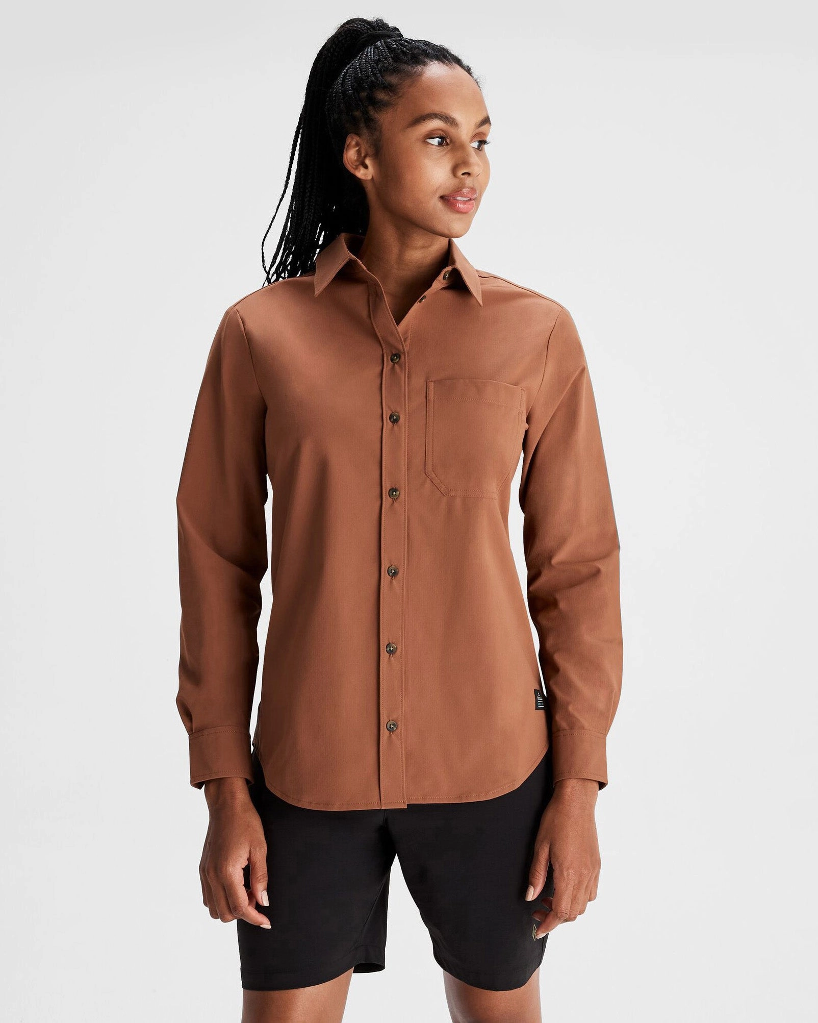 Women's Corsair Long Sleeve Shirt - Woodsy Lightweight Material Year-Round Wear