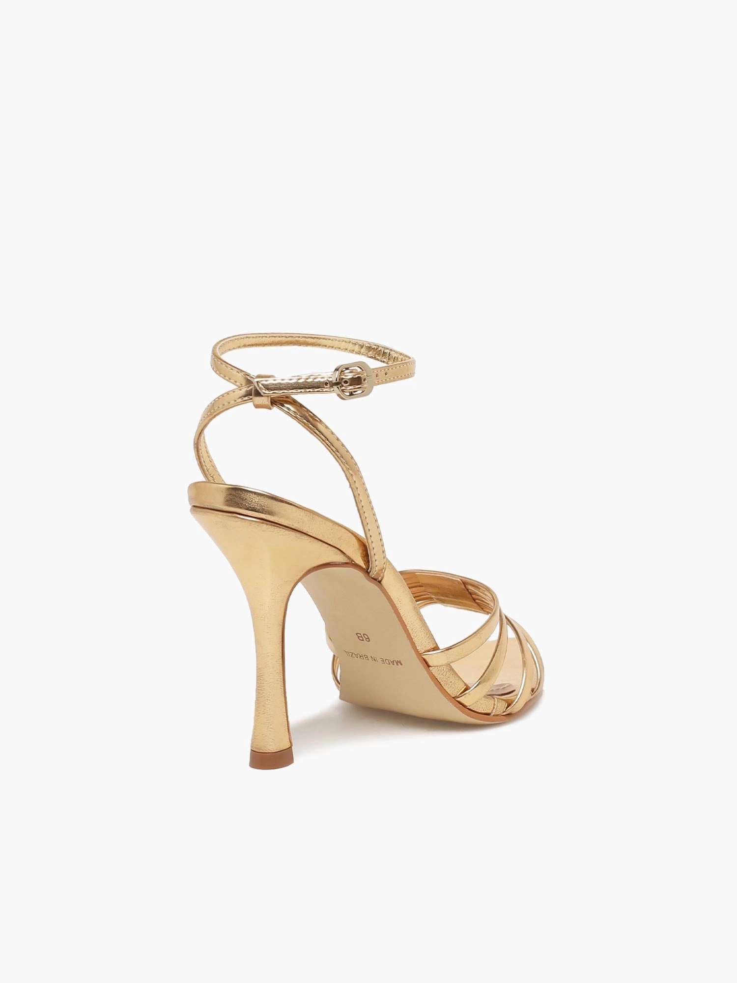 Geraldine Ouro Specchio Romantic Heels