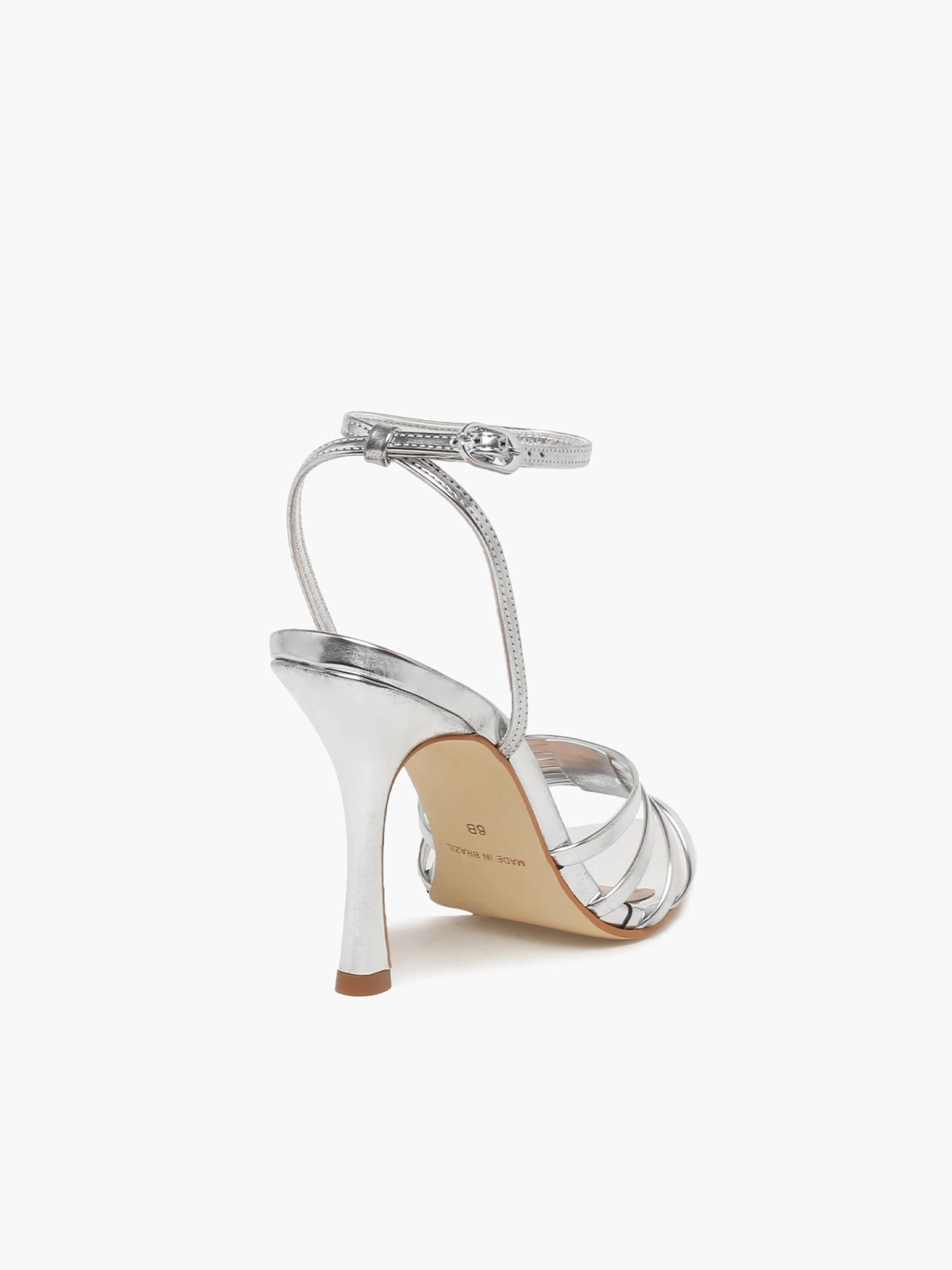 Travel Heels Geraldine Prata Specchio