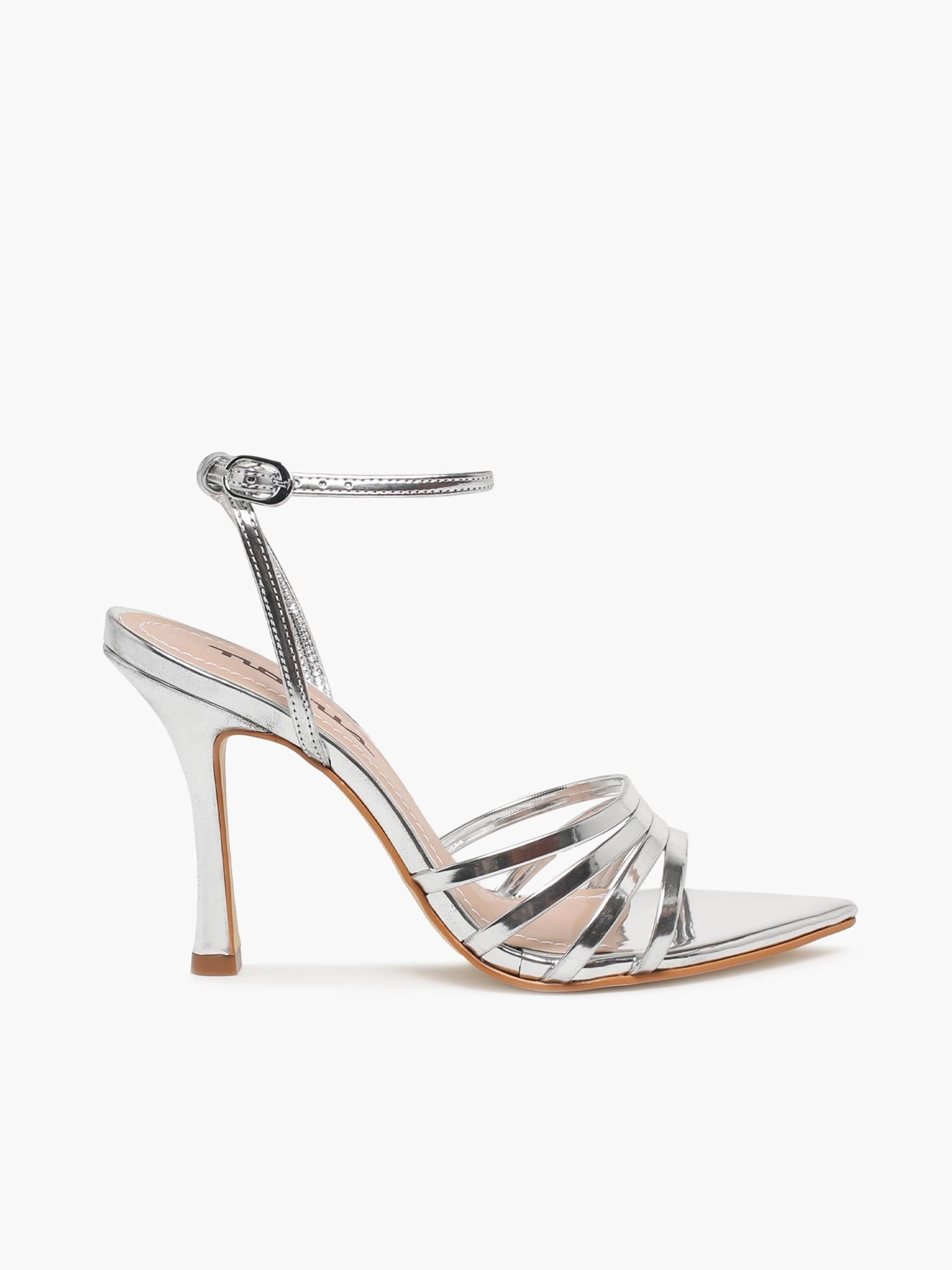 Geraldine Prata Specchio Special Occasion Heels