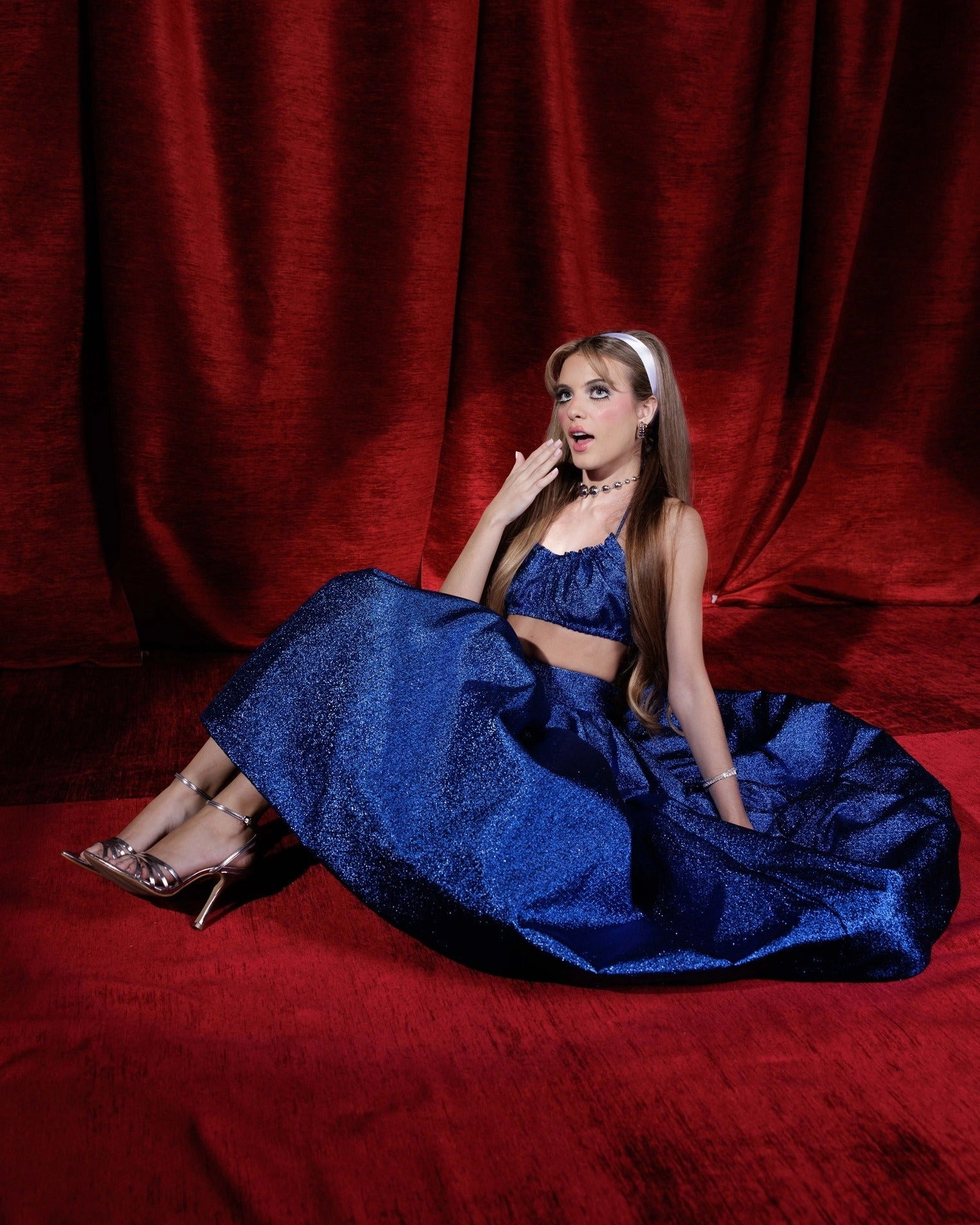 Geraldine Prata Specchio Comfortable Design Evening Outfit