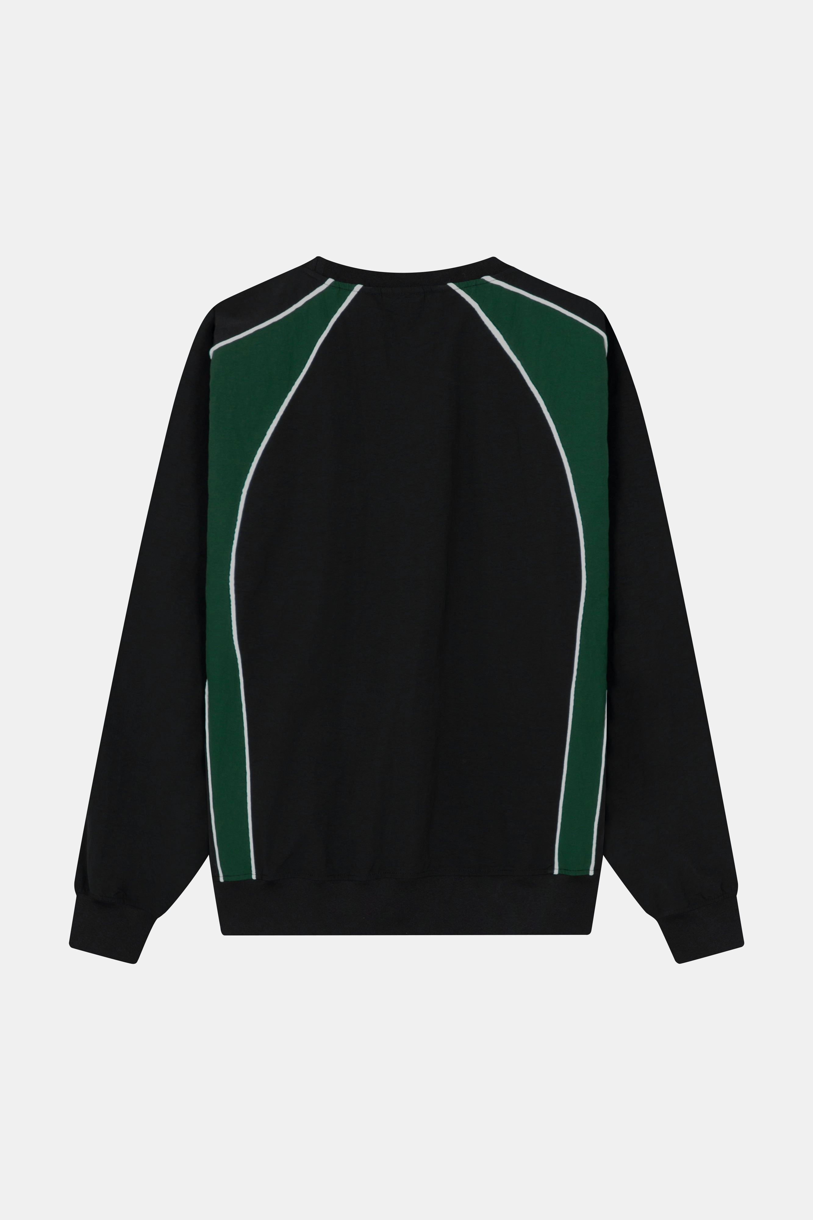 GLOBE NYLON SWEATSHIRT Sleek Layer Fit Relaxed Design